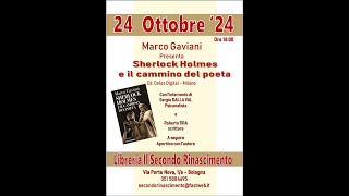 24/10/2024 - Bologna - Libreria Il Secondo Rinascimento. Marco Gaviani presenta il suo romanzo.