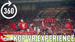 VR VIDEO: EXPERIENCE THE KOP SINGING YOU'LL NEVER WALK ALONE v EVERTON