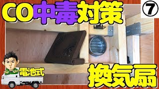 【軽トラDIY】キャンピングカーを自作しよう！埼玉の仙人⑦換気口編