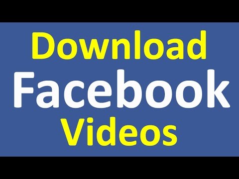 How To Download Facebook Videos Easiest Way - YouTube