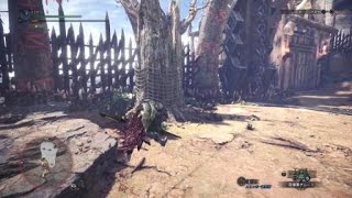 [MHW]闘技大会03 リオレイアの討伐 ランス突進