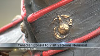 Canadian Consul visits Wisconsin veterans memorial