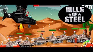 HELLACOPTER VS ALL TANKS, NEW MAP, NEW RECORD BE THE BOSS HILLS OF STEEL