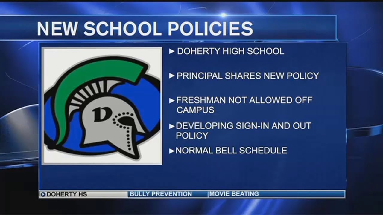 Doherty High School Will Return To Normal Bell Schedule Monday - YouTube