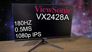 🔥 ¿180HZ POR ESTE PRECIO? Review Viewsonic VX2428A 1080p IPS 0.5ms