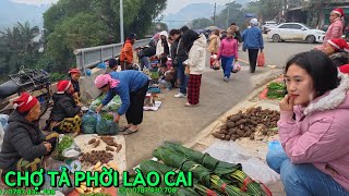 CHỢ PHIÊN TẢ PHỜI - LÀO CAI / Cận Tết rất nhiều đặc sản thú rừng quý hiếm .