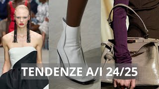 TENDENZE SCARPE, BORSE E ACCESSORI AUTUNNO INVERNO 2024 2025: TENDENZE PORTABILI NELLA VITA REALE!