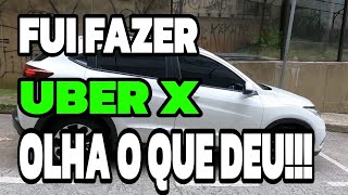 FUI FAZER UBER X E OLHA O QUE DEU!!! #99taxi #uber #corollahibrido2021 #ubertaxi