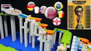 Marbles Race World Cup Qatar 2022 - Group Simulation by Fubeca's Marble Runs