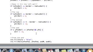 JavaScript Ping Pong Game tutorial Part 3