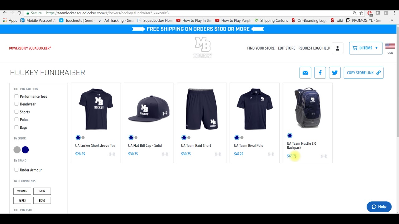 Squadlocker Fundraising Feature Youtube