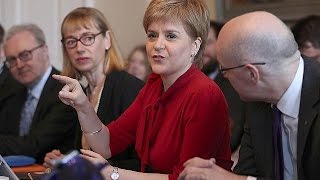 Sturgeon holds firm after May's 'not now' to Scottish referendum