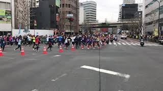 Tokyo Marathon 2018 28kmTop group