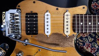 Electric Guitar Improvisation: playing my 80's MIJ Fender Stratocaster (1.20.2025)