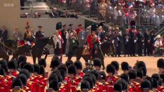 Trooping the Colour 2022: Irish Saffron March