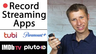Record ANY Streaming App like Pluto TV & IPTV for Free