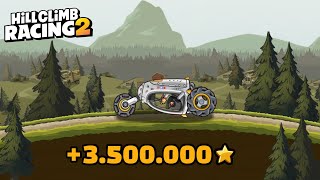 I GOT 3.500.000 STARS IN HCR2 🔥🥳 - Hill Climb Racing 2
