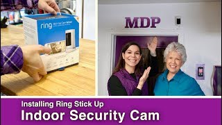 Installing Ring Indoor/Outdoor Stick Up Cam