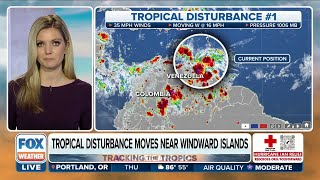 Tropical Disturbance Being Watched Closely as System Moves into Caribbean