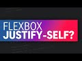 No justify-self in Flexbox? No problem!
