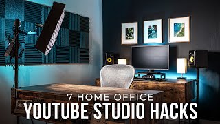 7 Tips to Streamline a Small Studio Space (My YouTube Office Setup Tour)