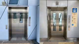 【1. ﾎﾟｰｰｰｰｰ】盛岡駅西口付近のエレベーター