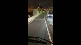 FHD 1080p/60 大型トラック車載動画 ドラレコ On-board video of large trucks. Large truck in-vehicle video.