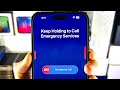 How To Use Emergency SOS on iPhone!