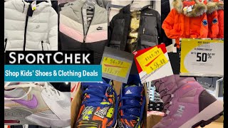 Shop with me! SPORTCHEK! Shop kids shoes and clothing deals😊