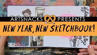 NEW YEAR, NEW SKETCHBOOK! | ARTSNACKS PRESENTS