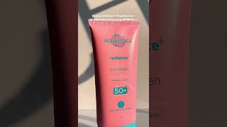 Aqualogica radiance dewy sunscreen review