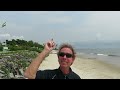 THE Sports Travel GOAT on the beach in Libreville, Gabon which is nice - even like Jamaica Mon!