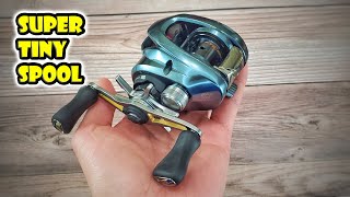 New 2022 Aldebaran BFS XG Finesse Baitcasting Reel Unboxing - Super Small Spool