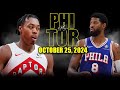 Philadelphia 76ers vs Toronto Raptors Full Game Highlights - October 25, 2024 | 2024-25 NBA Season