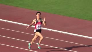 2017北日本インカレ 10000m矢走君ラスト１周　福島大学