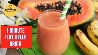 1 Minute - Papaya smoothie for weight loss, Lose 5 kg, Improved Digestion and Gut Health