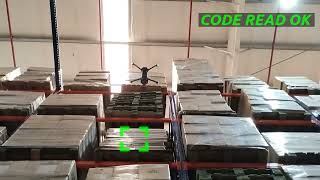 Artificial intelligence and computer vision for inventory management with drones in a warehouse
