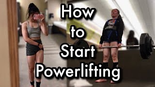 How YOU Can Start Powerlifting (programing, tips, etc. for beginners) | Powerlifting Basics Ep. 1