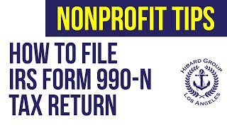 How to file IRS Form 990N e-postcard