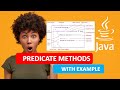 JAVA PREDICATE METHODS|JAVA PREDICATE METHODS EXAMPLE|JAVA PROGRAMMING TUTORIAL 21