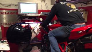 Ducati 1098 - Full 70mm Termignoni Dyno - 174pk, 135Nm