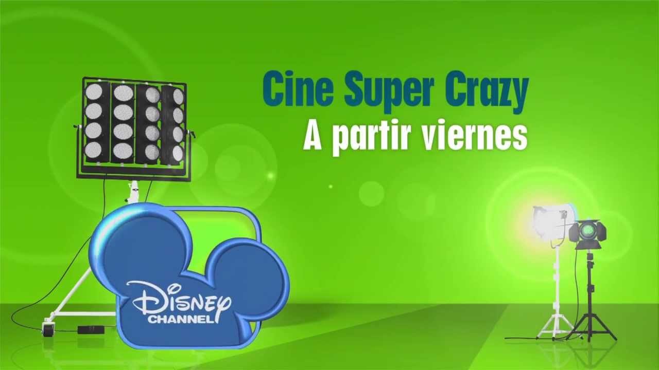 Disney Channel HD Spain - Cine Super Crazy Advert 22.11.2013 - YouTube