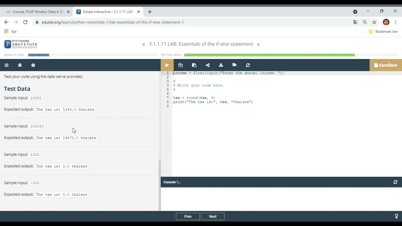 LAB 3.1.1.11 Essentials Of The If-else Statement - YouTube