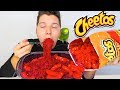 *BIG BITES* Flamin' Hot *SPICY CHEETOS* Cheesy Puffs Instant Ramen Noodles *SOFT SPOKEN* • MUKBANG