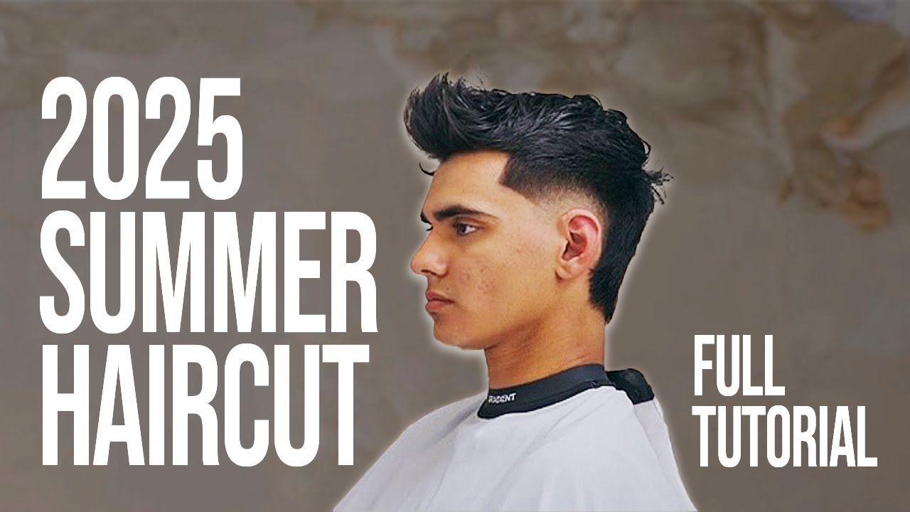 Step By Step Modern Burst Fade Mullet Summer 2025 Haircut Tutorial