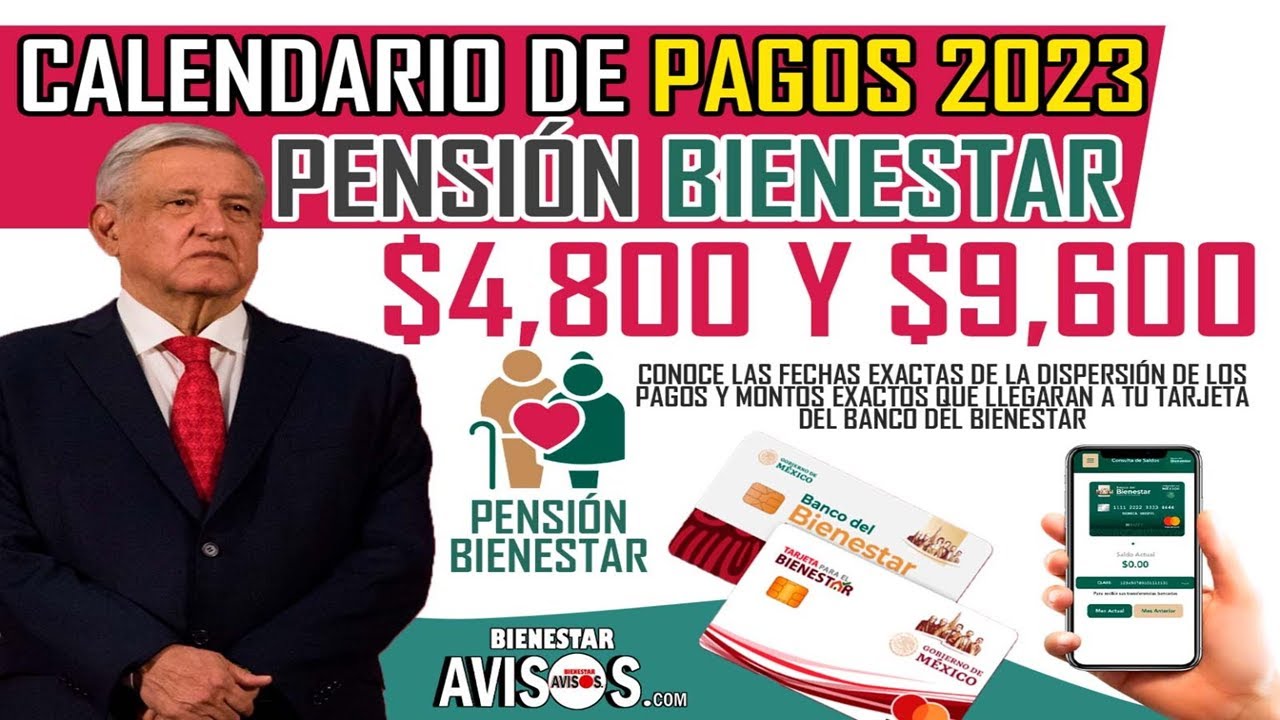 Pensión Bienestar: Así Queda El Calendario De Pagos Para El 2023 - YouTube