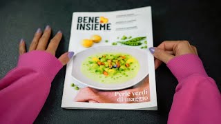 ASMR 📖 Sfogliando BENE INSIEME di MAGGIO • Giornalino Conad (Soft Whispering)