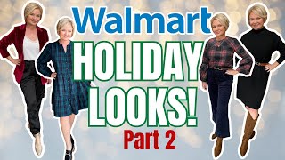 NEW Walmart Fall / Winter Clothing Haul 2023 Part 2- Holiday Looks!