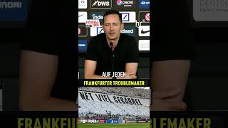 Frankfurter Troublemaker – Dino Toppmöller stellt sich bei der Eintracht vor 🦅  | Bundesliga #shorts