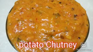 Potato Chutney / Easy Chutney Recipe / Chutney Recipe in Tamil